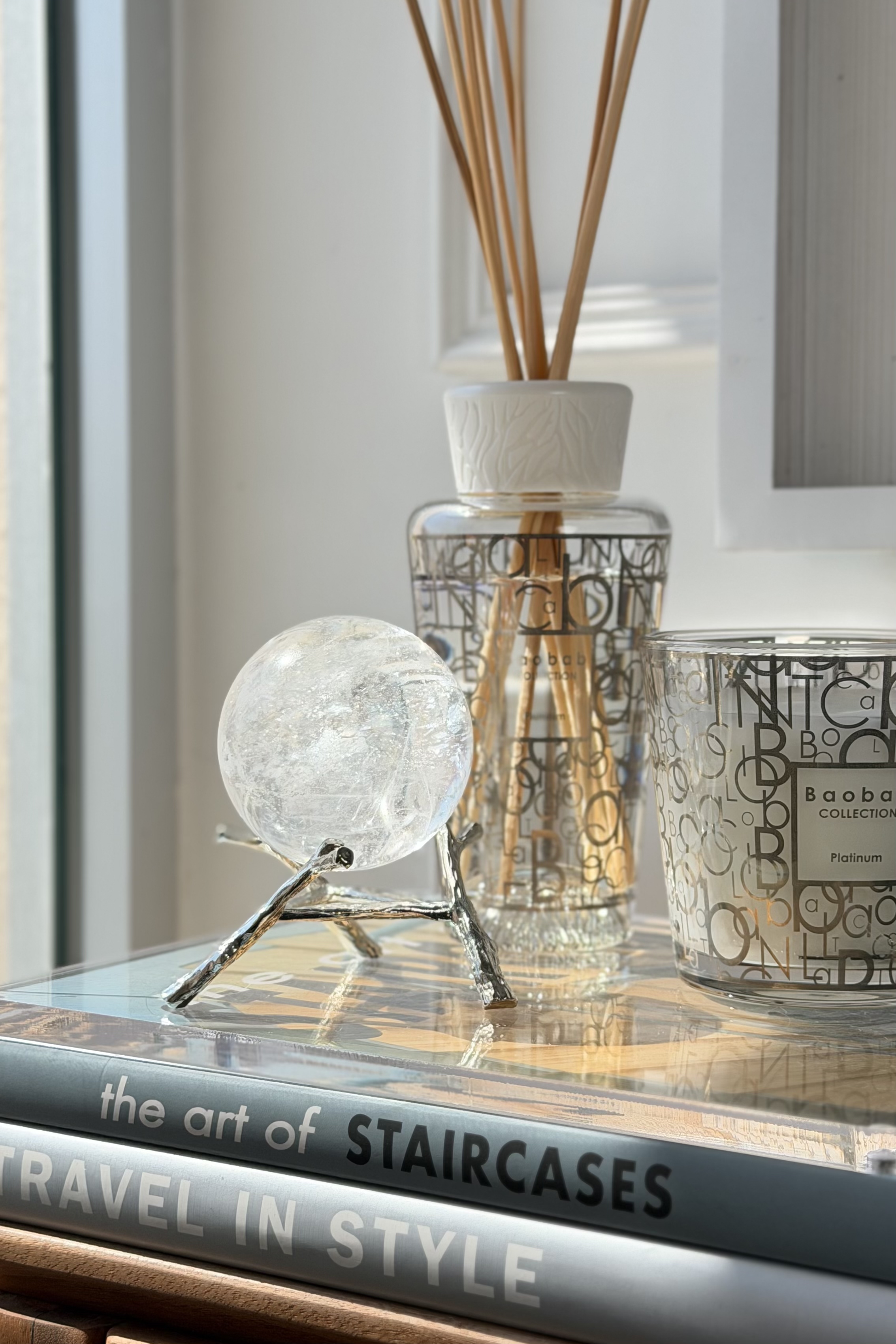   ༒6.45cm白水晶球༒ 1157C2JGM82-RA*7T8