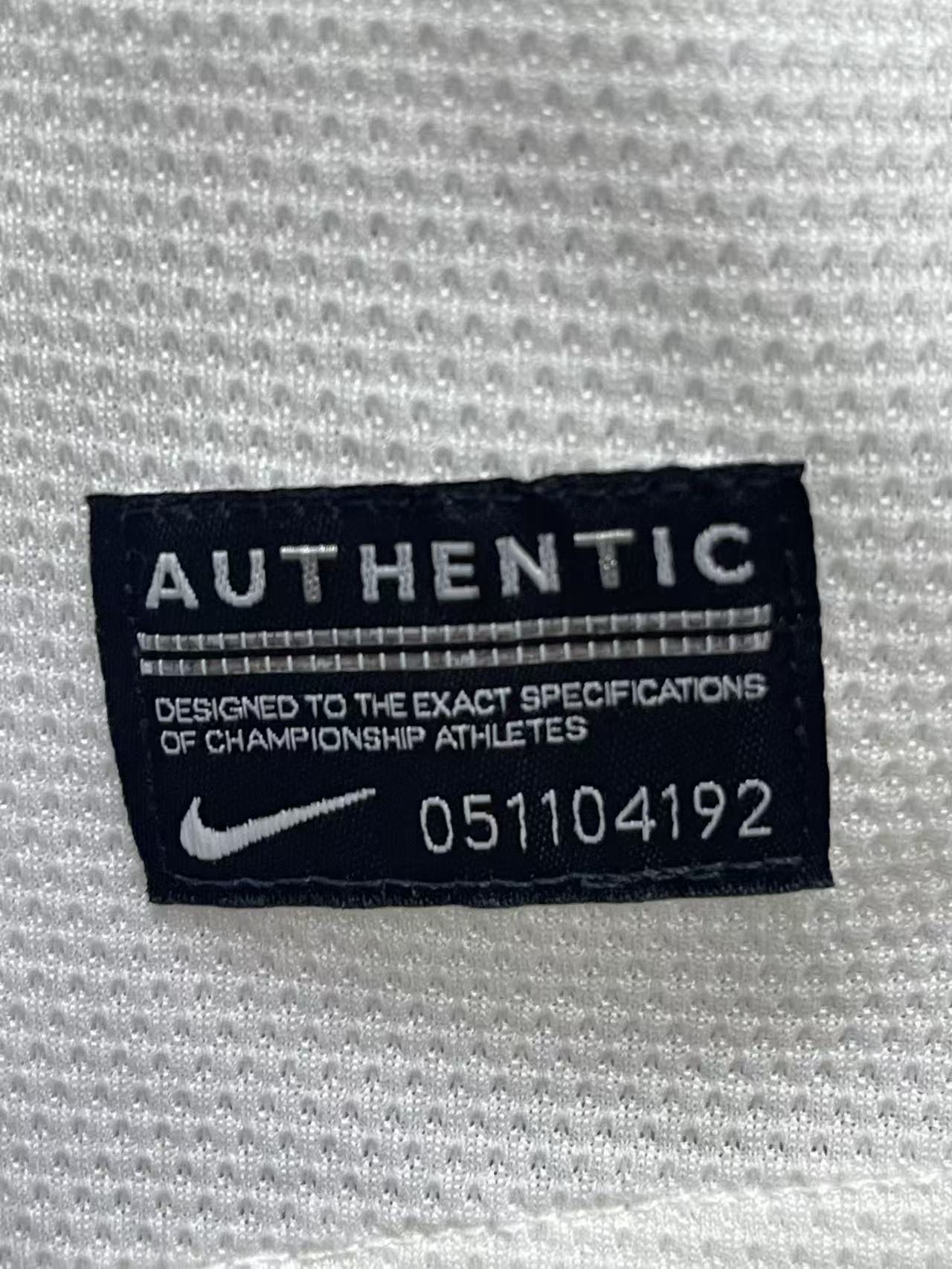 2012 France Away Authentic Shirt Size L #6 CABAYE  "BNWT"