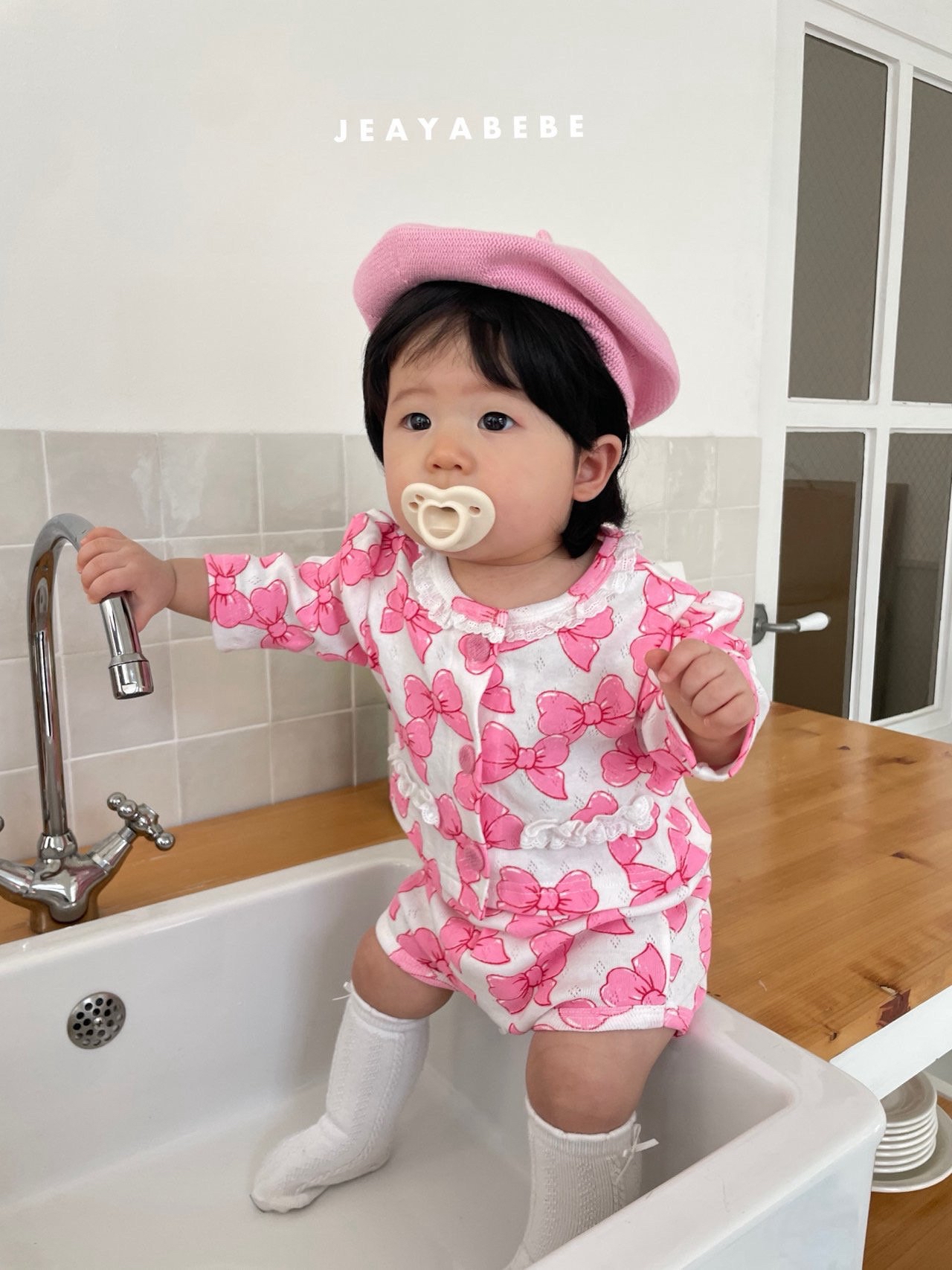 🇰🇷Jeayabebe set (外套+包褲）