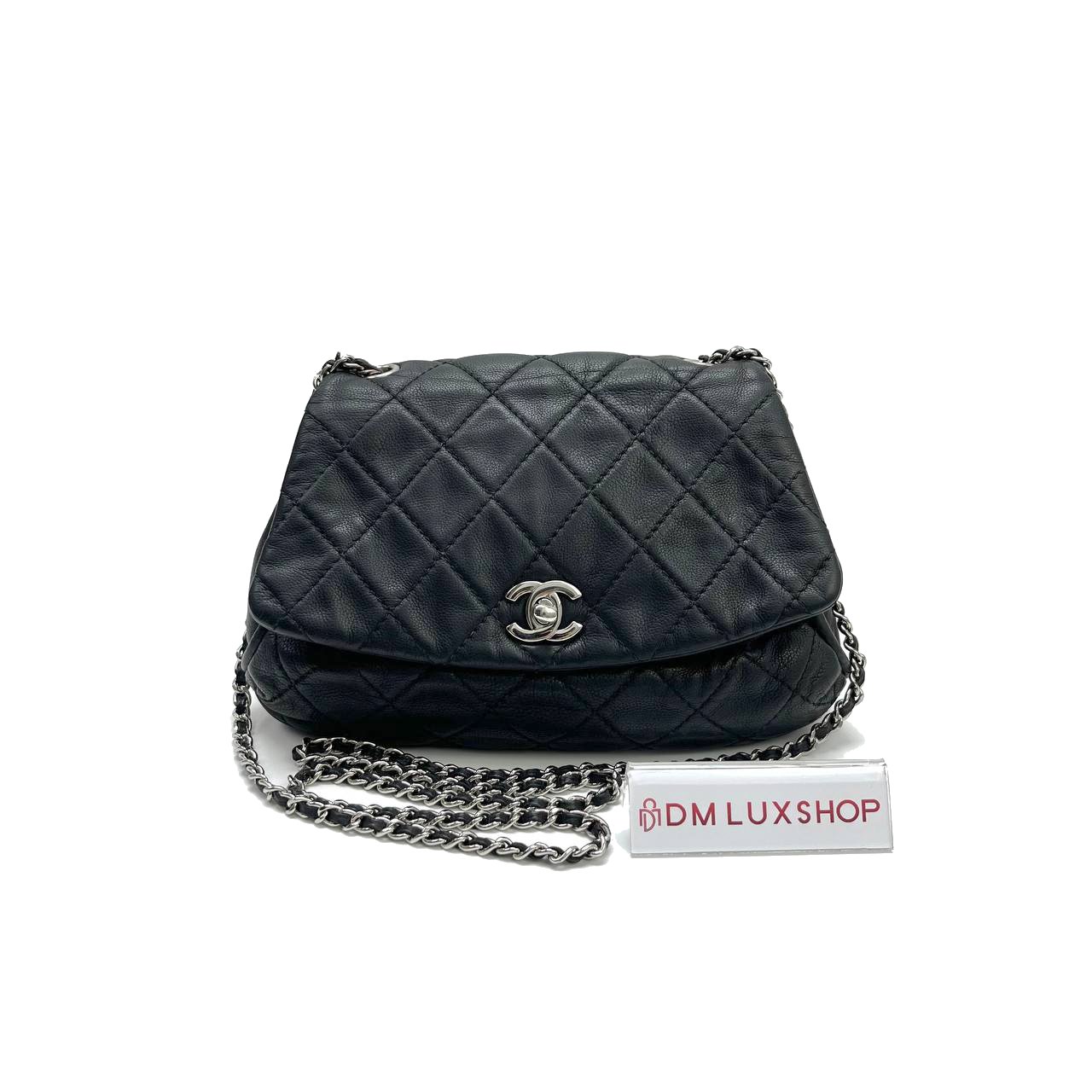 Chanel Calfskin Curvy Flap Bag SHW (Serial 21)