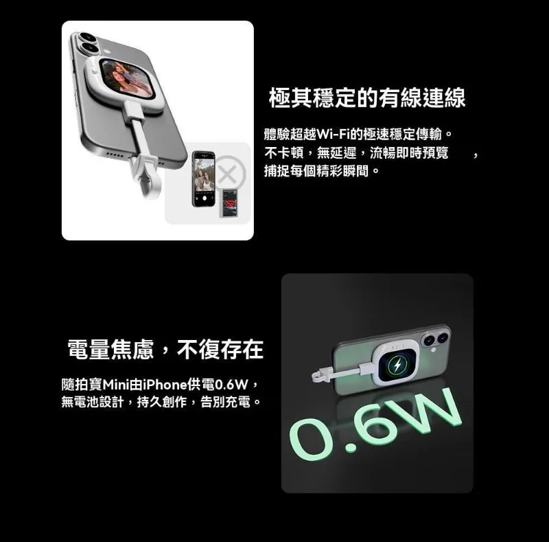 CYNOVA Founist 隨拍寶Mini|自拍神器｜後鏡頭顯示器｜磁吸螢幕｜直播神器【9/6 截單，預計 :9月中至尾發貨】