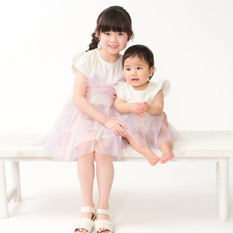 🆕【⭐訂購⭐】 🇯🇵日本直送🌀緞帶裝飾 皺褶薄紗 半截裙 ［2款選］🌀[ELDA-0142][260515]