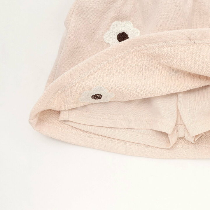 🇯🇵預訂 日本直送🇯🇵Petit Main x Miffy三色人物貼花花花刺繡短裙褲