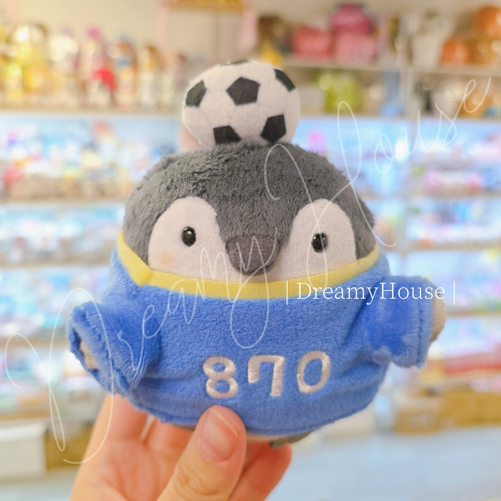 日本 正能量企鵝 koupenchan 足球款 公仔吊飾