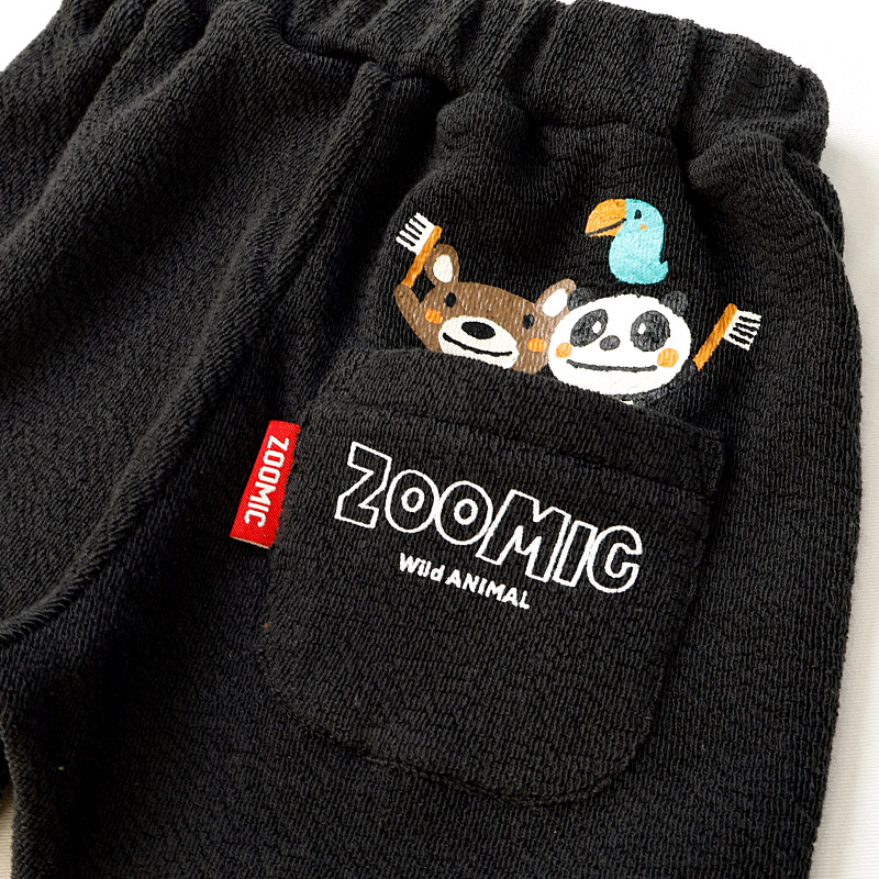 🆕【⭐訂購⭐】 🇯🇵日本直送 🌀#Zoomic 鱷魚立體圖案5分褲 [PLGA-0065] [260813]