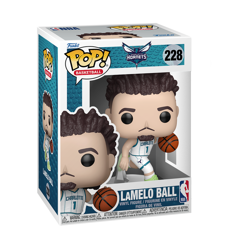 📦訂購 美國代購 Funko POP! NBA LaMelo Ball (Association Edition Jersey) Figure 夏洛特黃蜂隊 模型