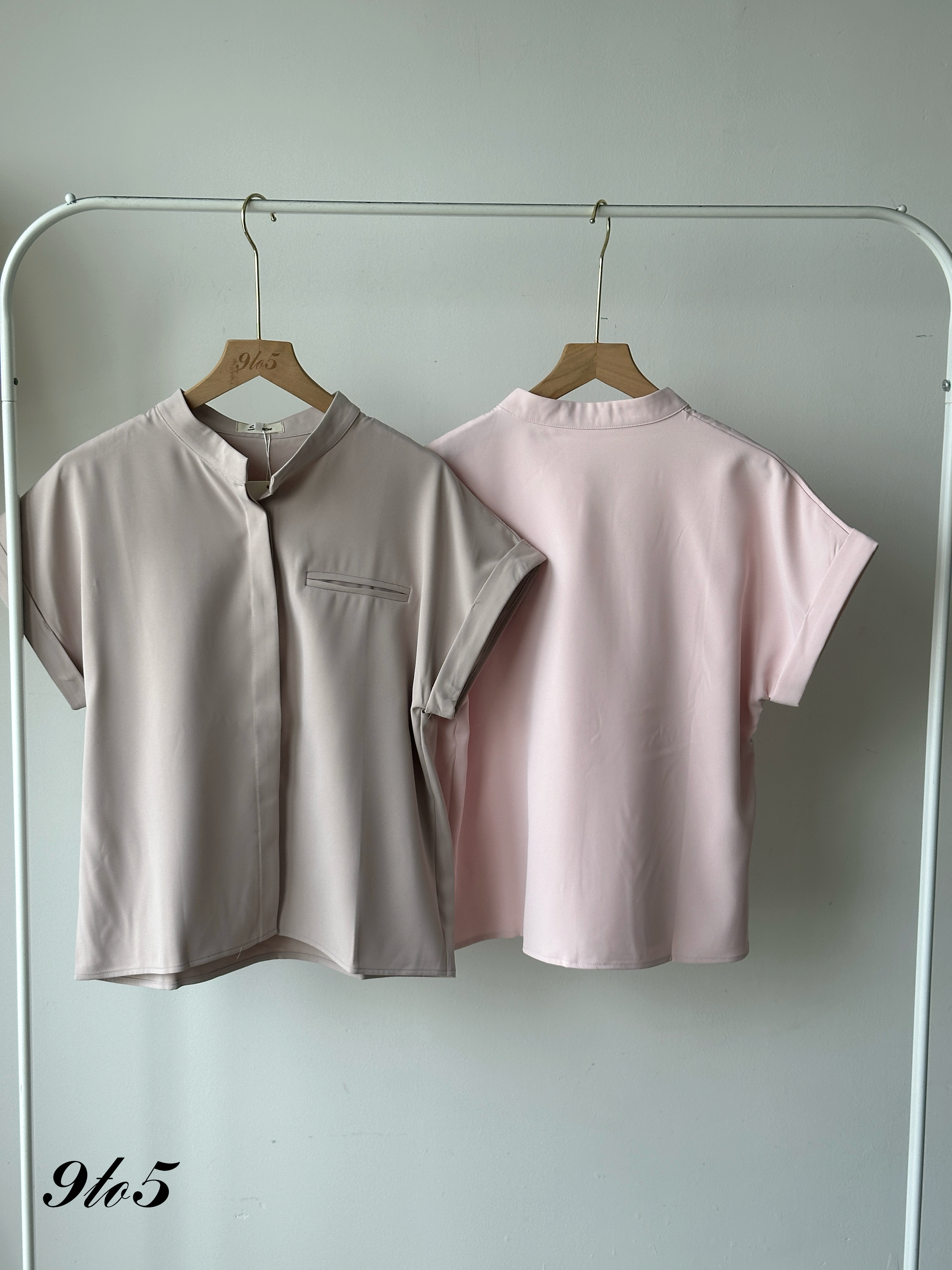 T4098 Cape Sleeve Shirt - 5 Colors 