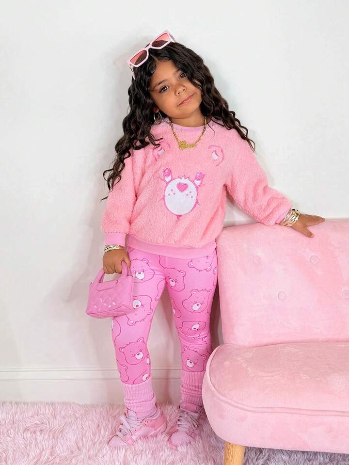 🌈可愛熊粉色套裝🐻