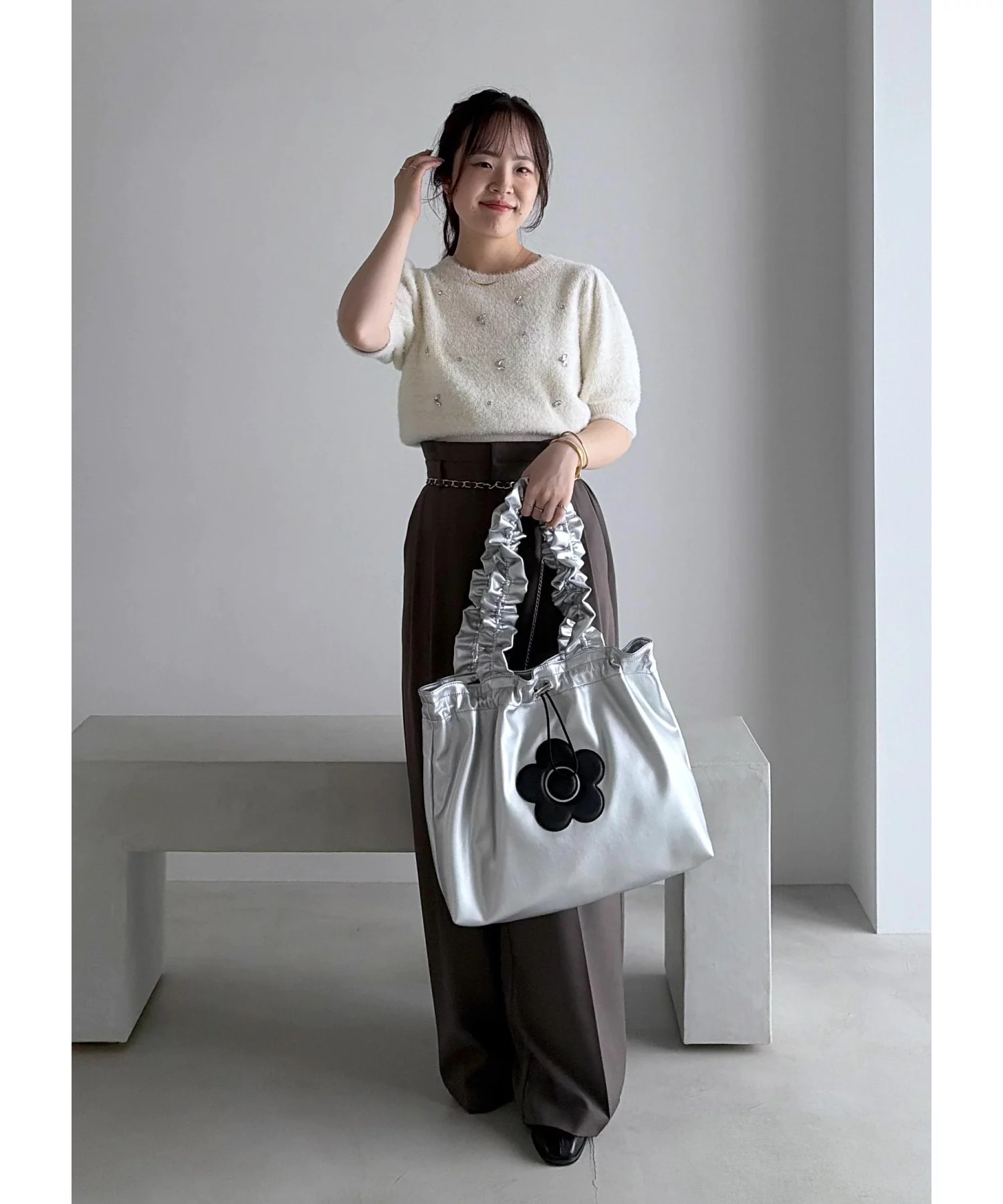日本預訂📍日本限定VIS x Mary Quant聯乘系列 - 皮質手袋 不包郵 2026年12月中旬出貨