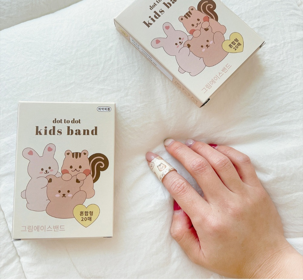 Dottodot 圓圓臉公仔膠布套裝