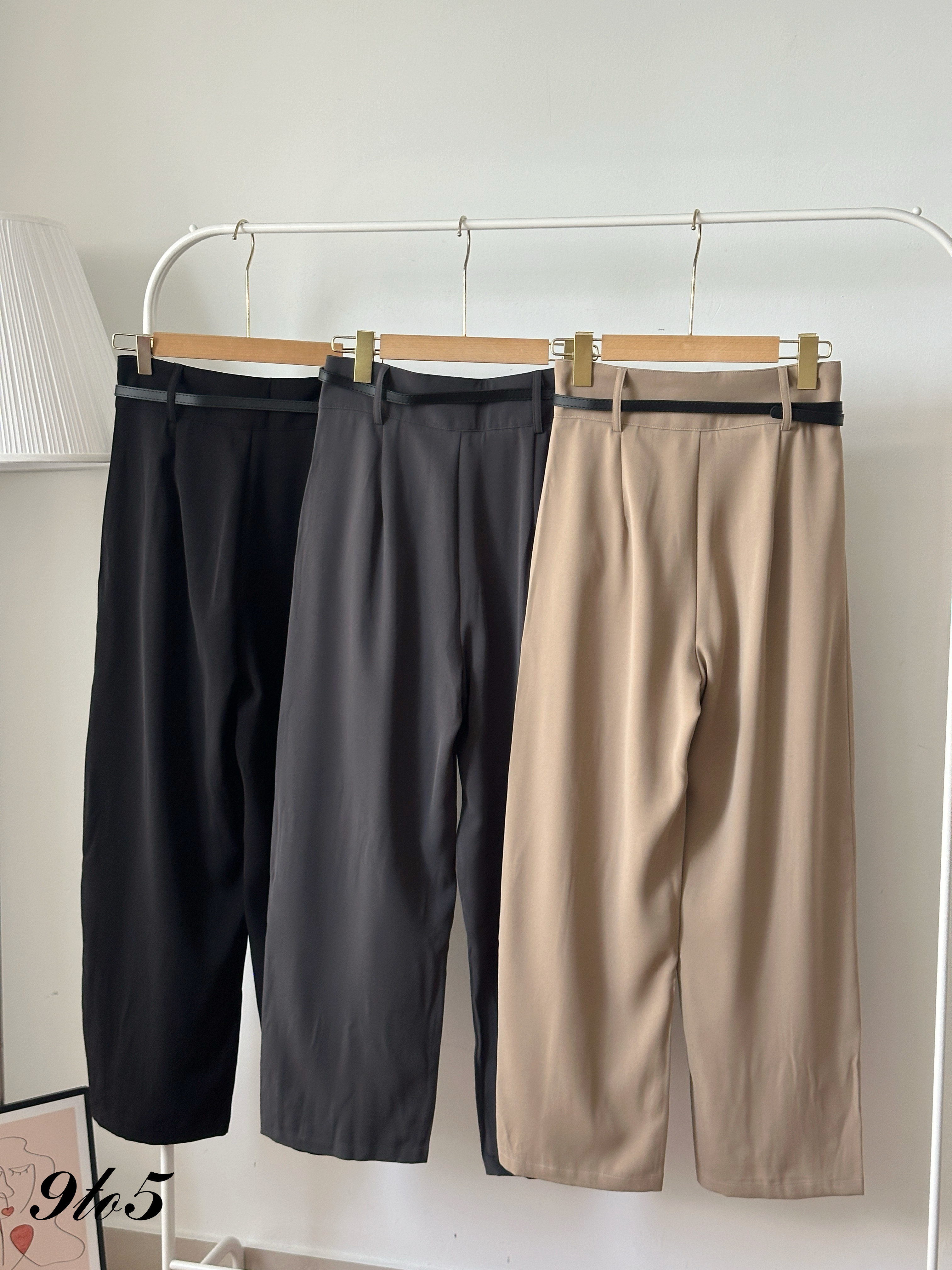 S1920 Long Straight Pants - 3 Colors 