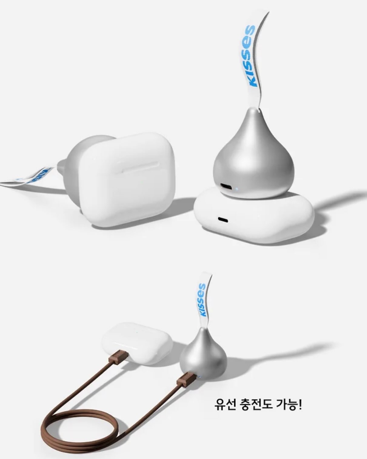 韓國 HERSHEY'S Kisses 經典 水滴朱古力 隨身充電器｜Power Bank 