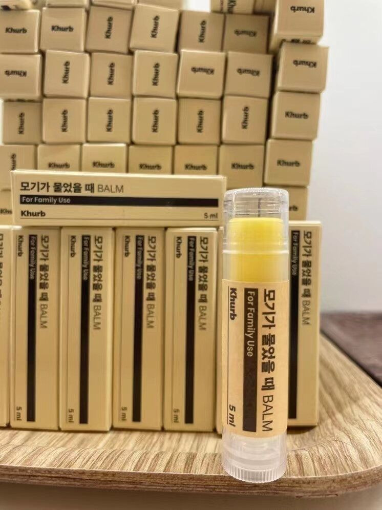 Khurb - 韓國 蚊蟲叮咬止癢棒 天然 草本蚊蟲止癢膏5ml [平行進口]