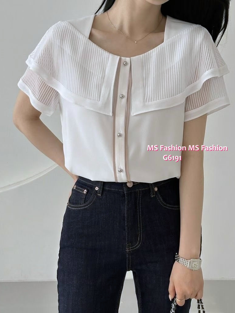 G6191 韓國🇰🇷高質靚料ruffle top
