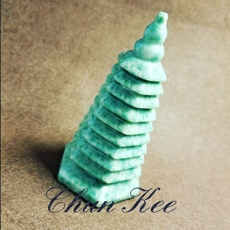 新彊綠玉九層文昌塔