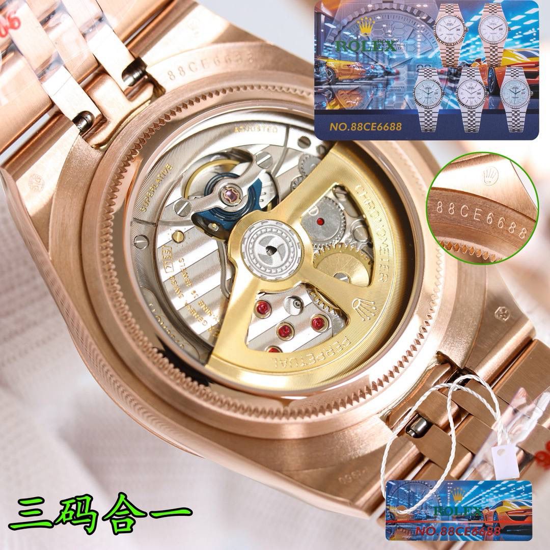 劳力士-陆使型，V2 赛车版 40mm，内置9015改一体7315机芯。 