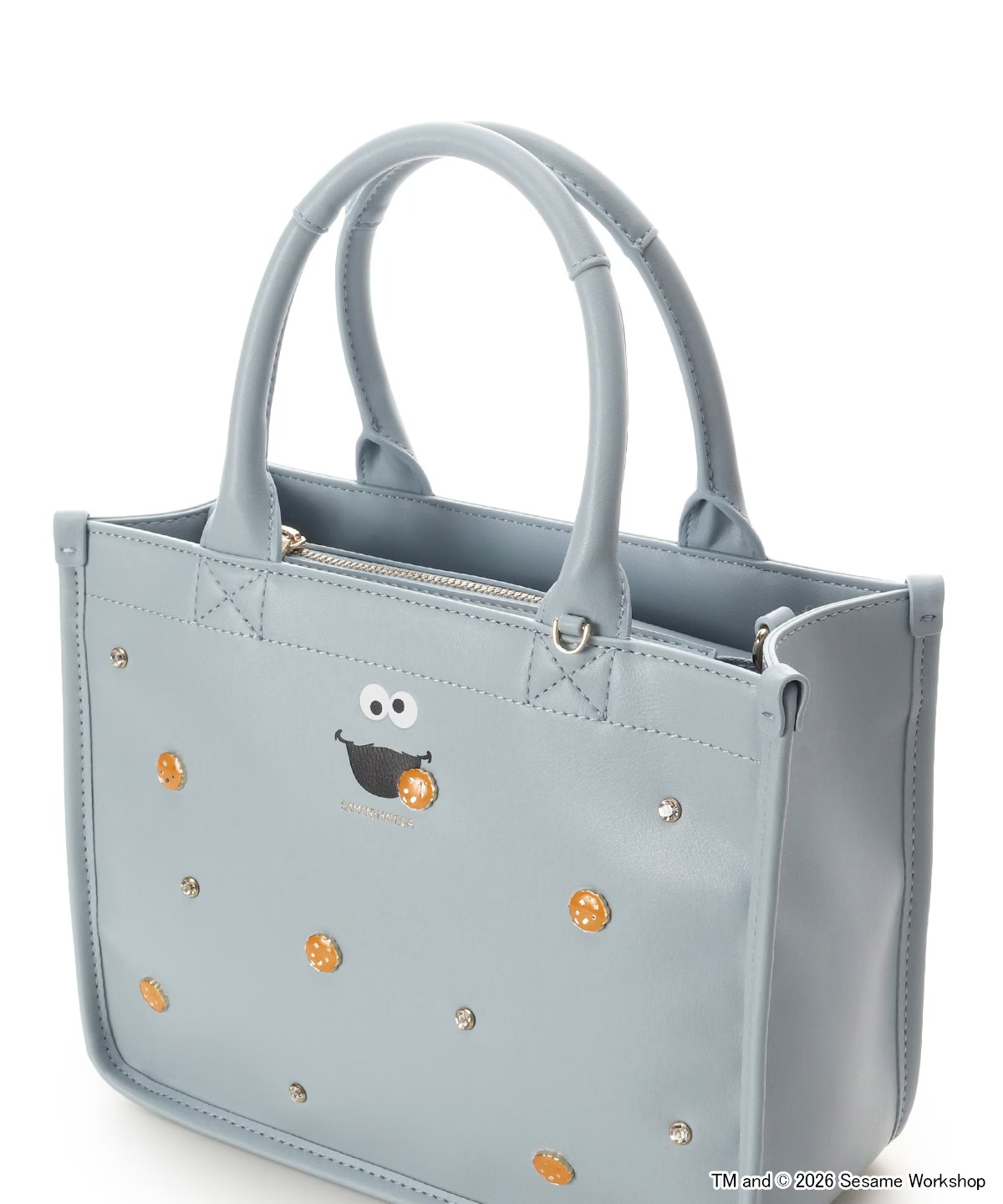 🌸 【預訂】Cookie Monster Tote Bag - SAMANTHAVEGA x SESAME STREET
