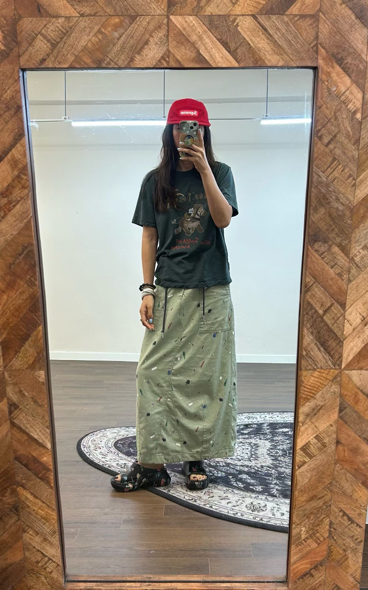 Long Ink skirt 