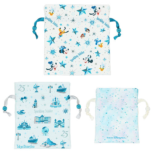 【預訂】DisneySea 25th Sparkling Jubilee - 索袋 3p