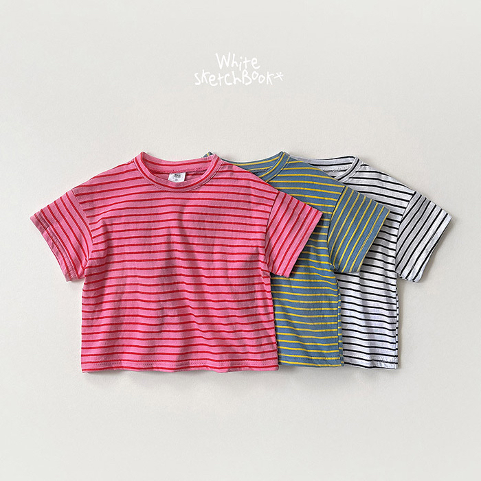 🇰🇷WhiteSketchBook tee 