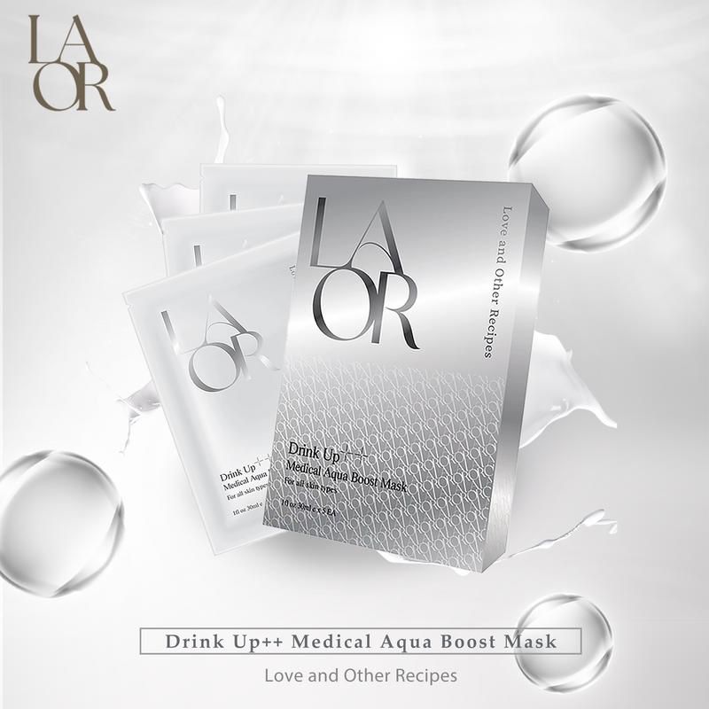 LAOR Drink up++ 醫學保濕修復面膜5片