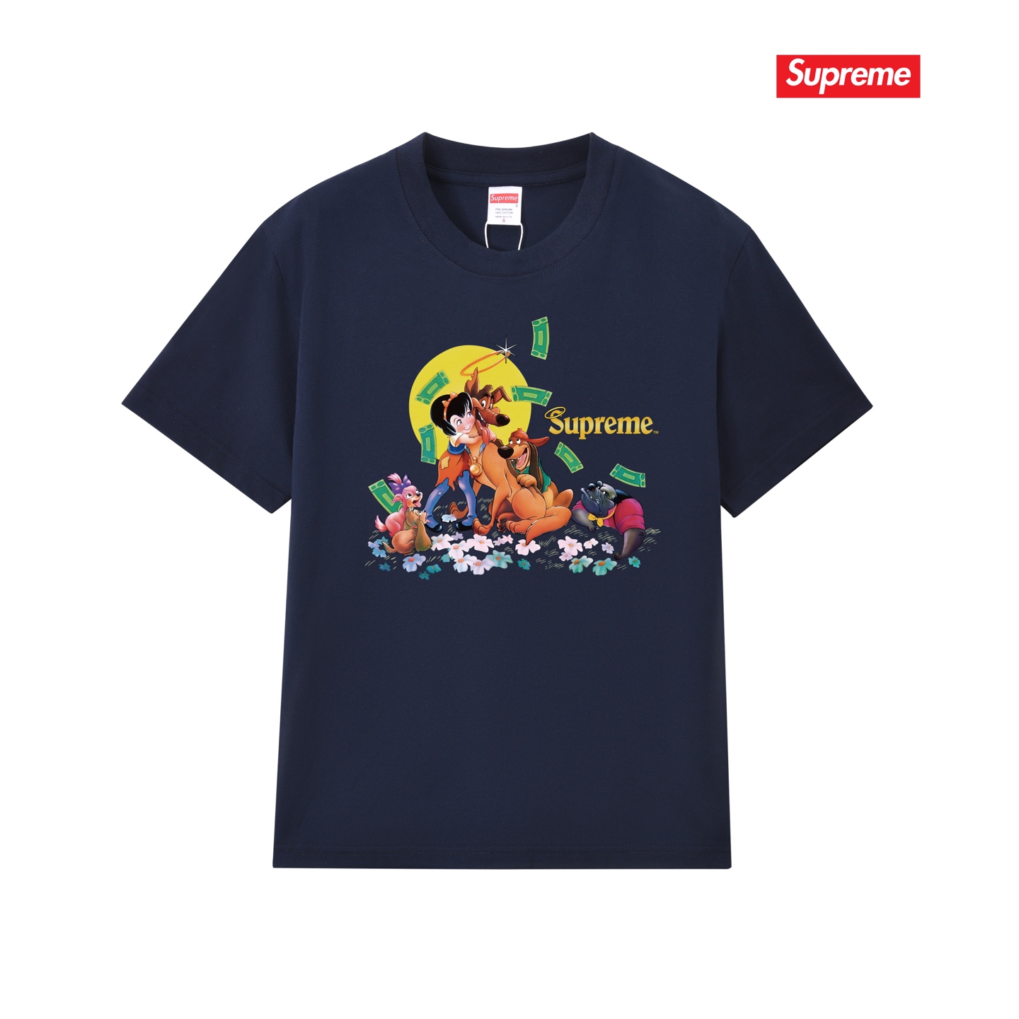 Supreme All Dogs Go To Heaven Tee