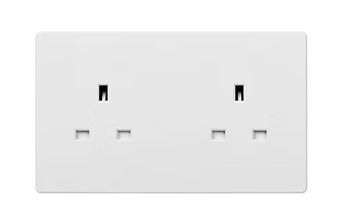 MK Aria 白 13A孖蘇 插座