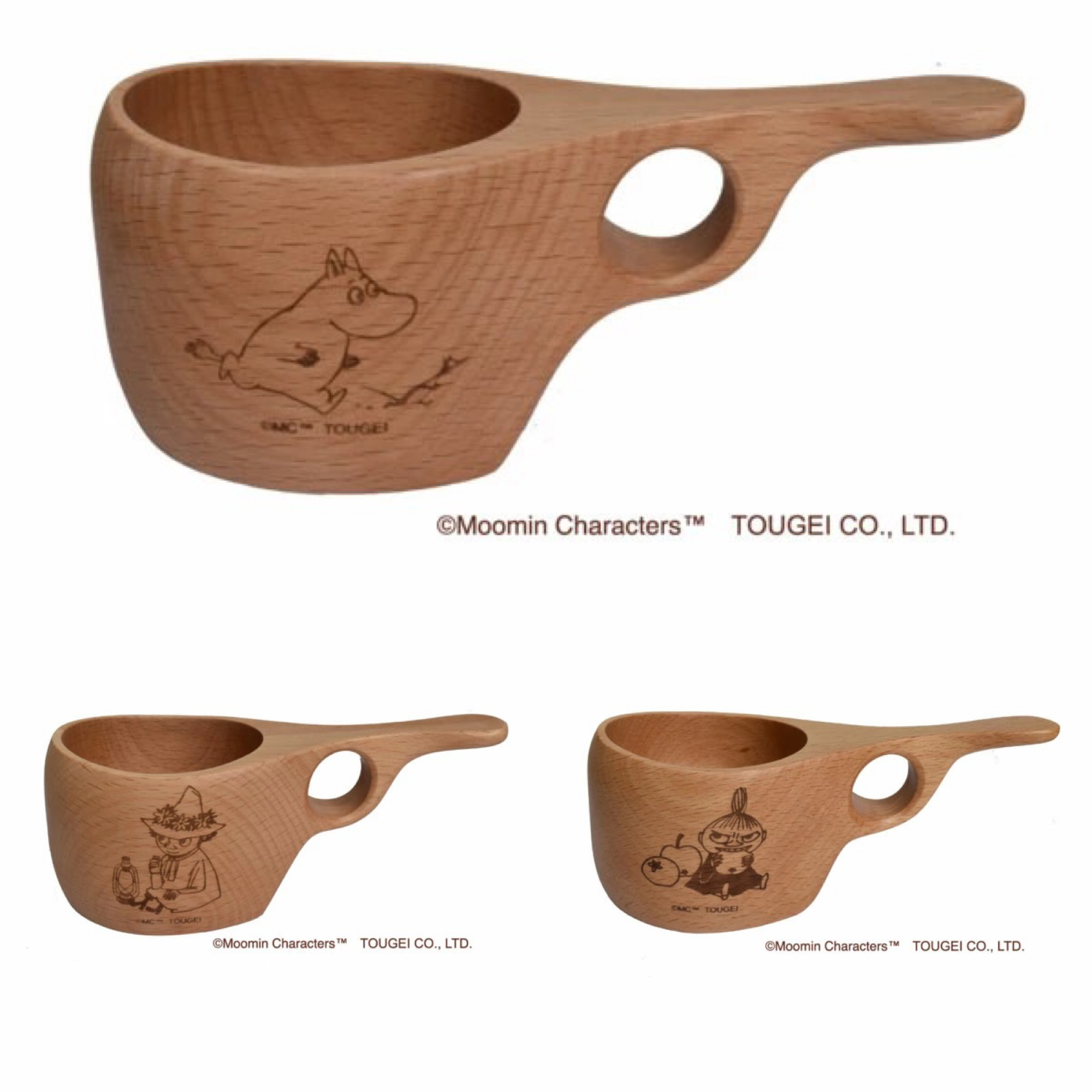 📦訂購 日本代購 姆明 MOOMIN 木質杯