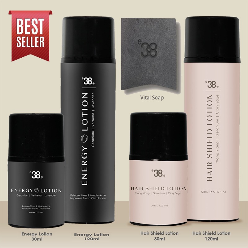 Energy Vital Travel Pack (Vital Soap + Energy Lotion + Hair Lotion)