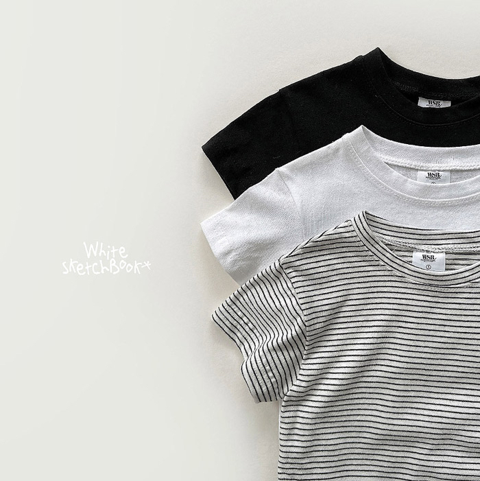 🇰🇷WhiteSketchBook tee