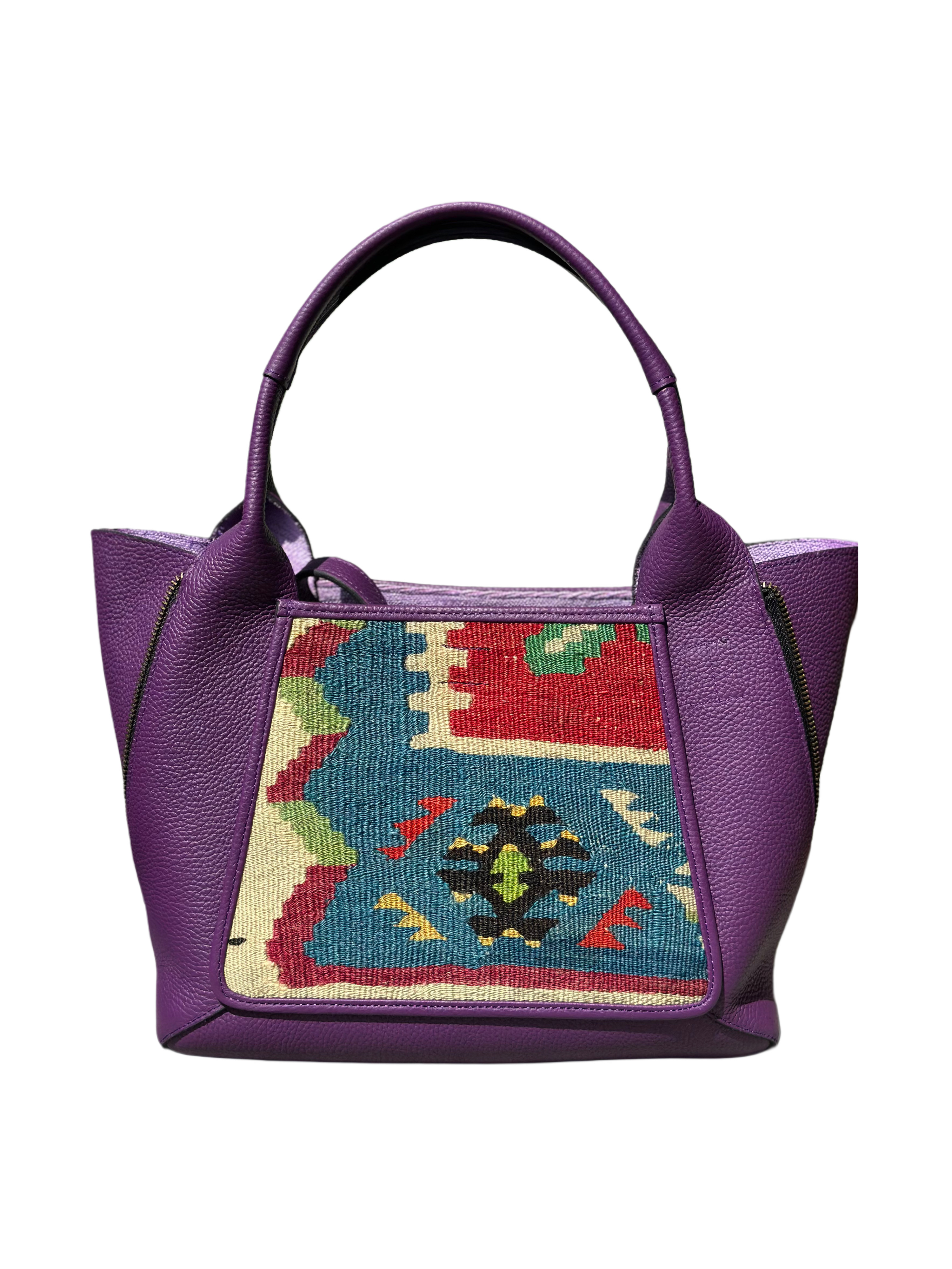 K6 土耳其真皮地氈手袋（紫色）