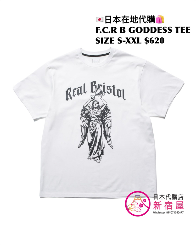 F.C.REAL BRISTOL GODDESS TEE/ SPIRIT TEE/ SHADOW EMBLEM TEE/ 56STARS TEE 