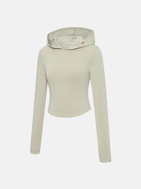  【防風韓系Hoodie】預購_Reflow Crop Hoodie by Grandeline