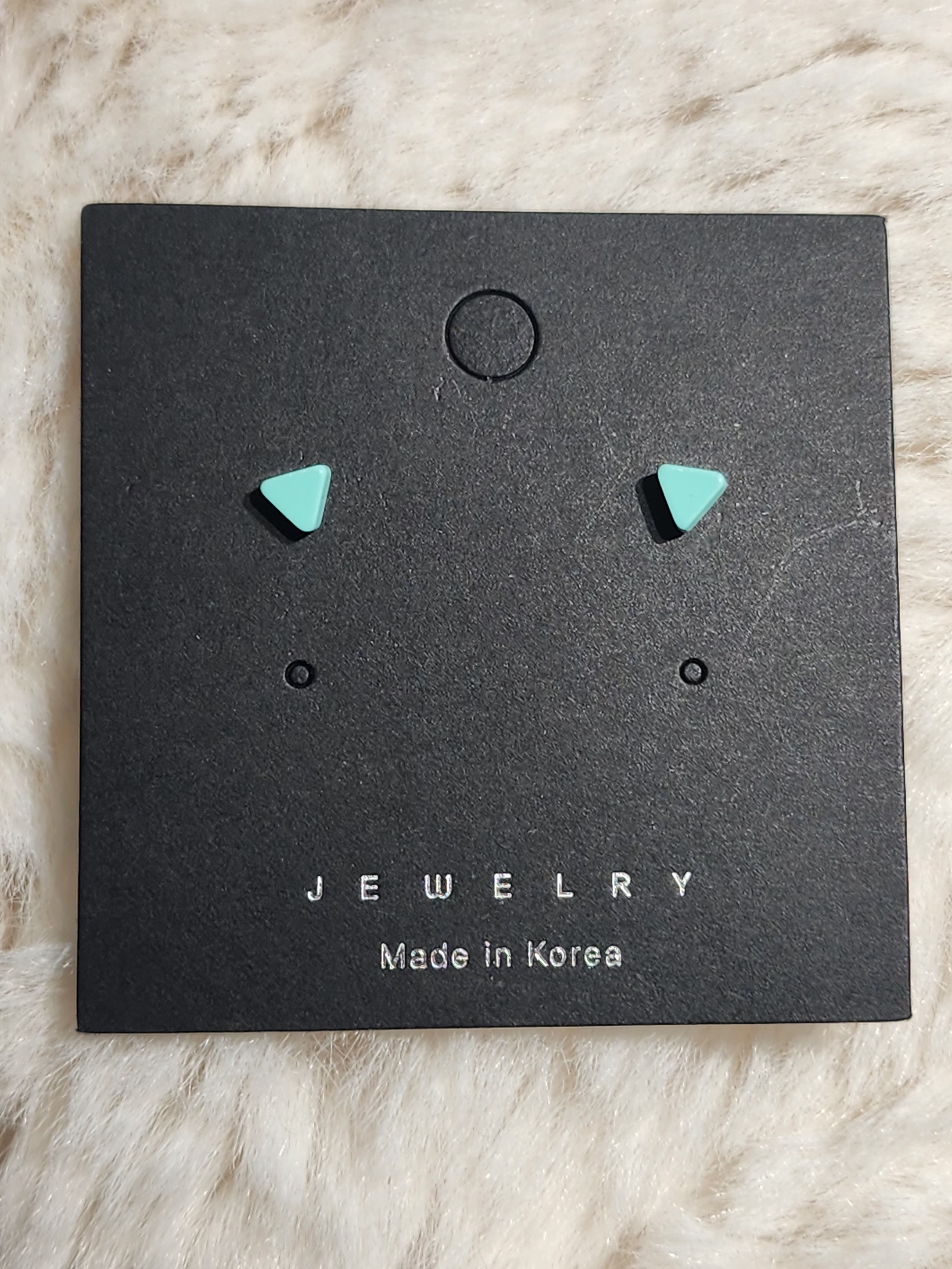 Ocr Mini Triangle Stud Earrings