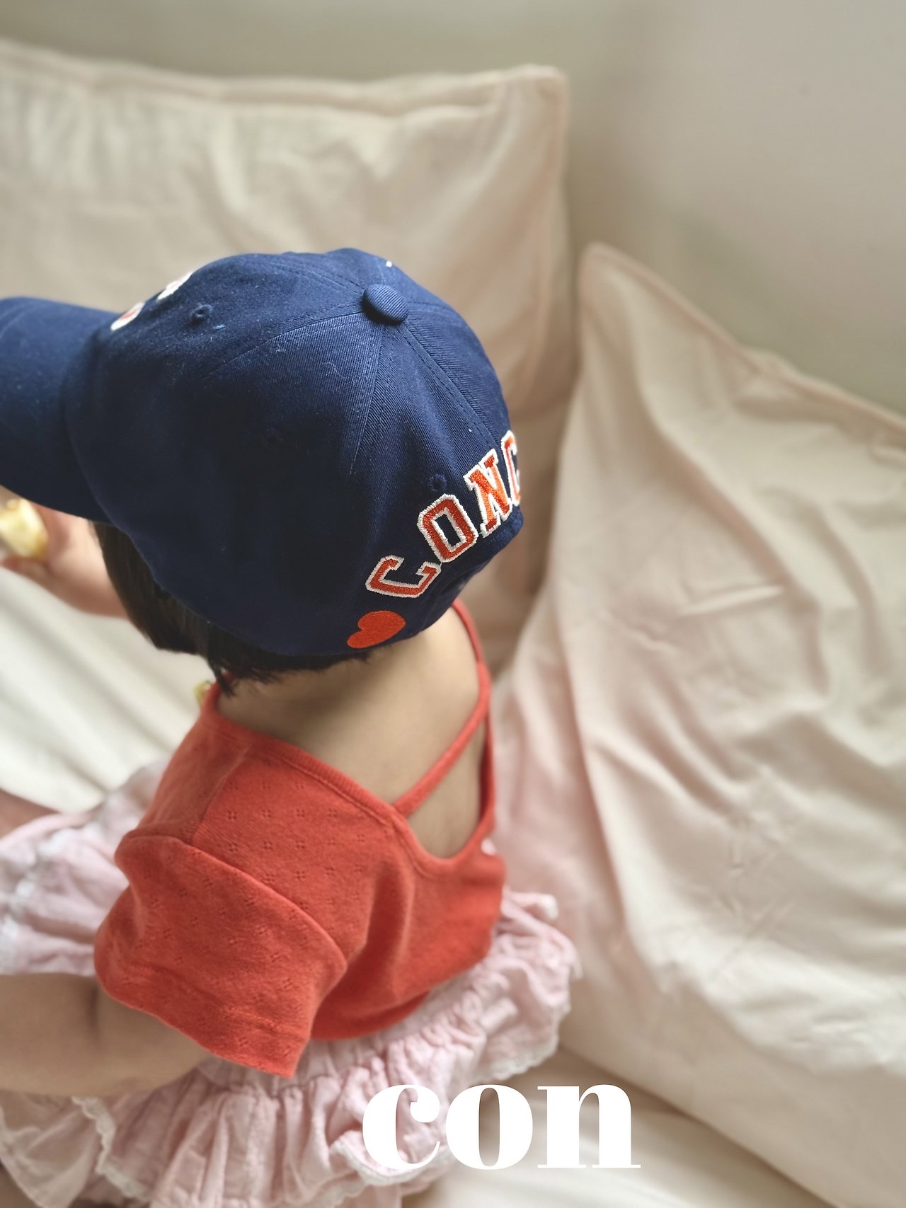 Con | Top (Orange/Ivory size 4(97-107)