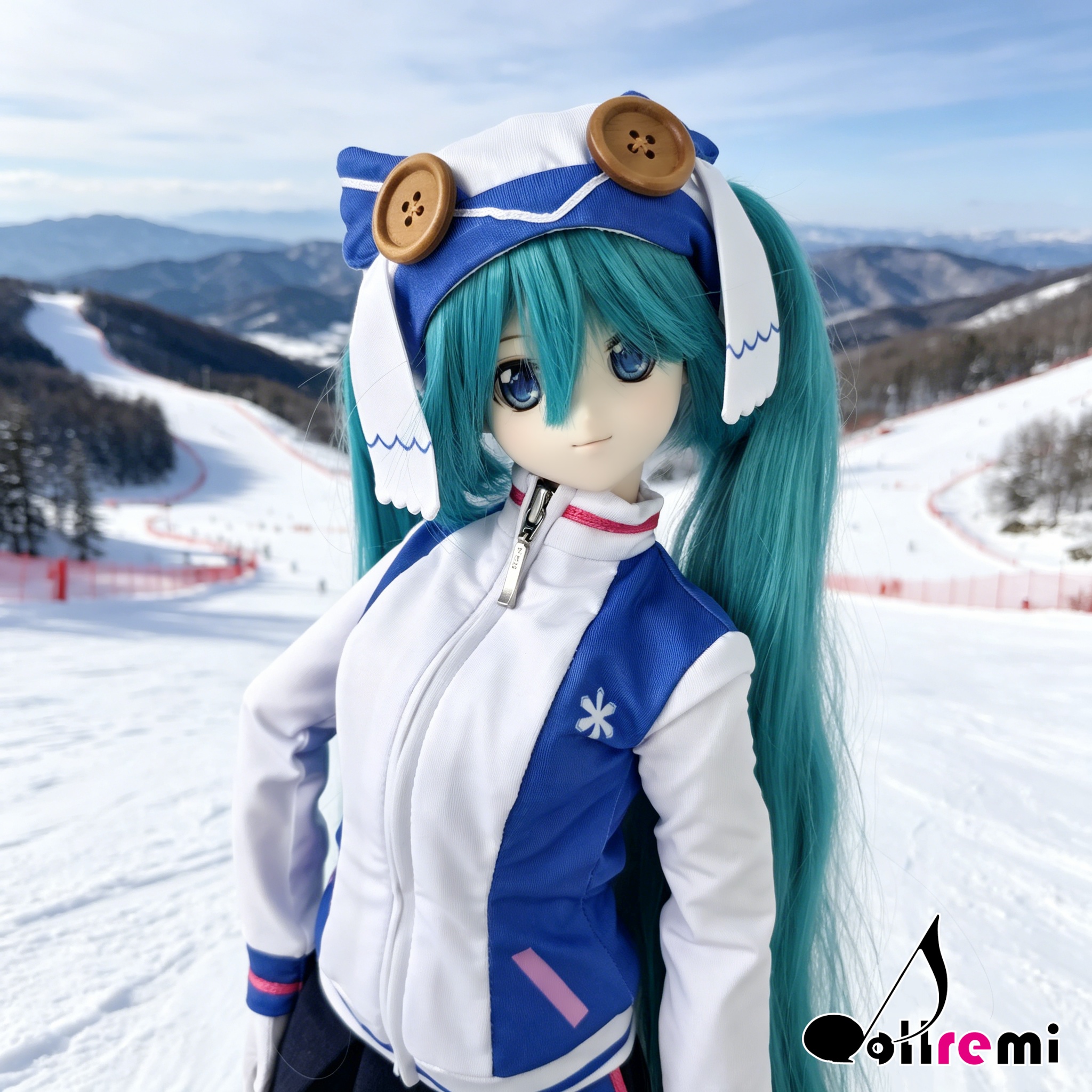 【dollremi】(DD0926) COS 初音未來 Hatsune Miku - SNOW MIKU 雪未來 2016