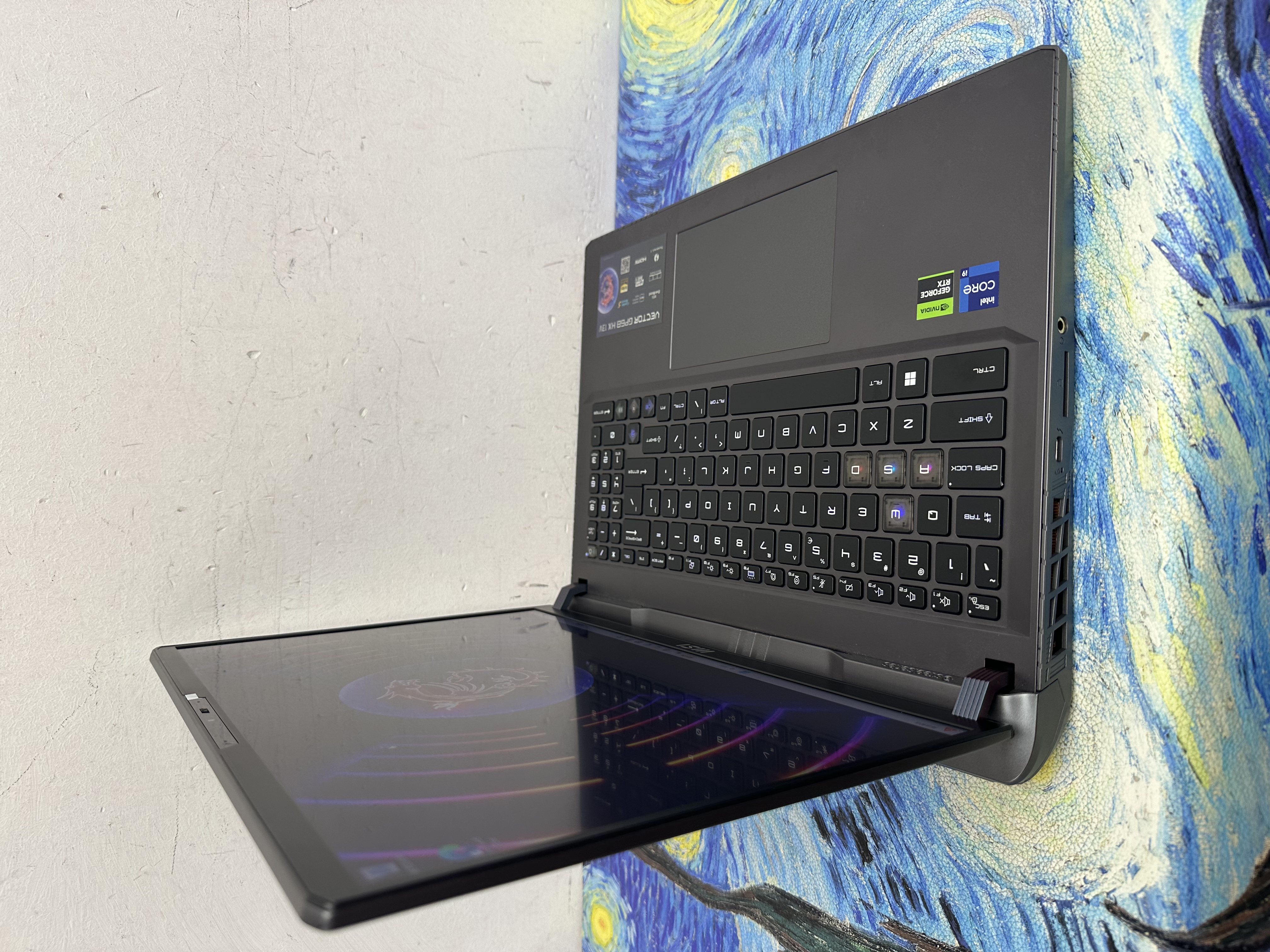#6203 MSI Vector GP68HX  i9-13950HX /64GB Ram/1TB SSD/16吋 2.5K 240Hz Mon/RTX 4080獨立顯示卡/RGB 彩色Keyboard/ Gaming Laptop / Notebook / Laptop / PC Gaming / Movie / Netflix / Youtube / Win11