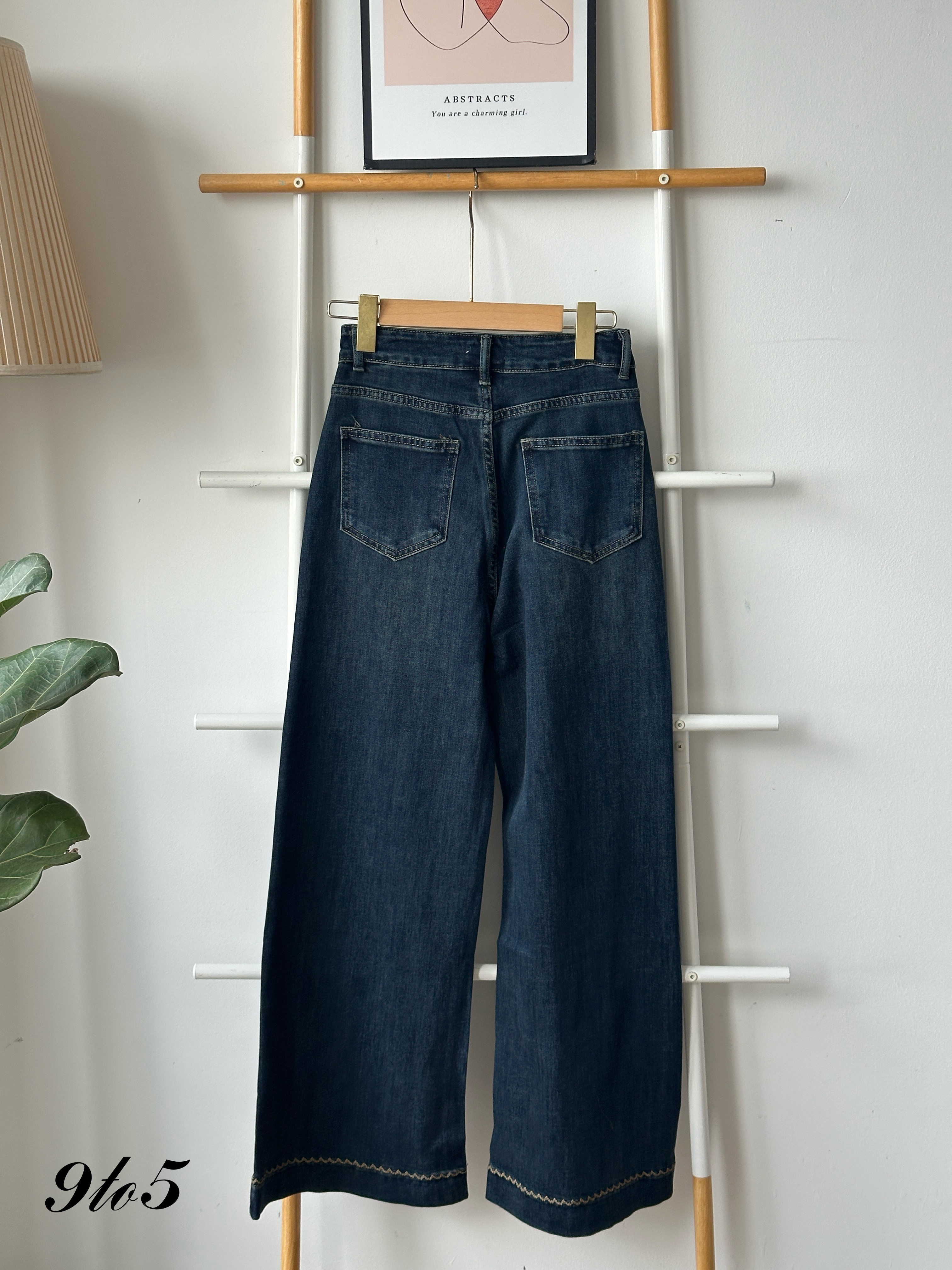 S1827 Denim Long Pants 