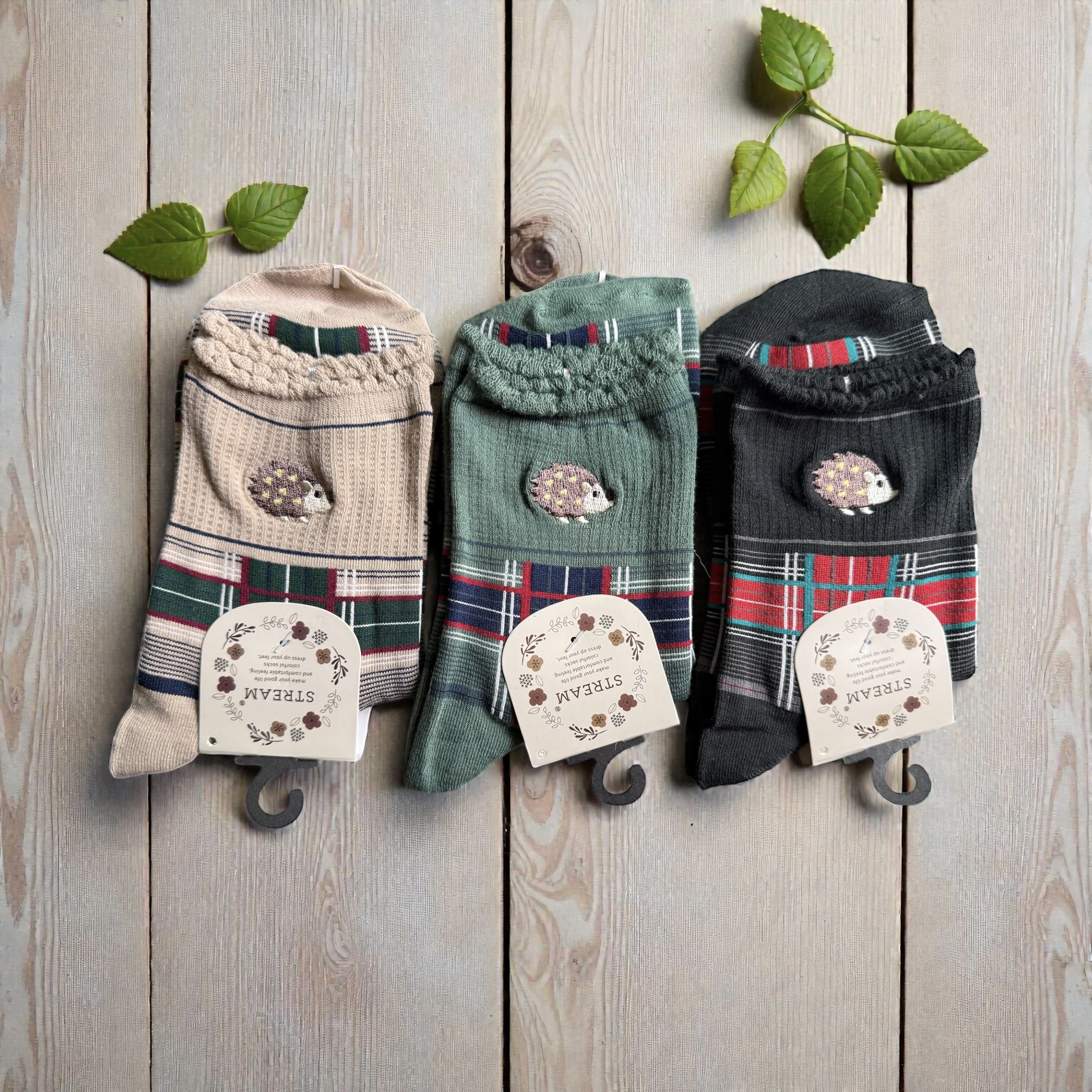 JP OY 刺蝟仔日本襪