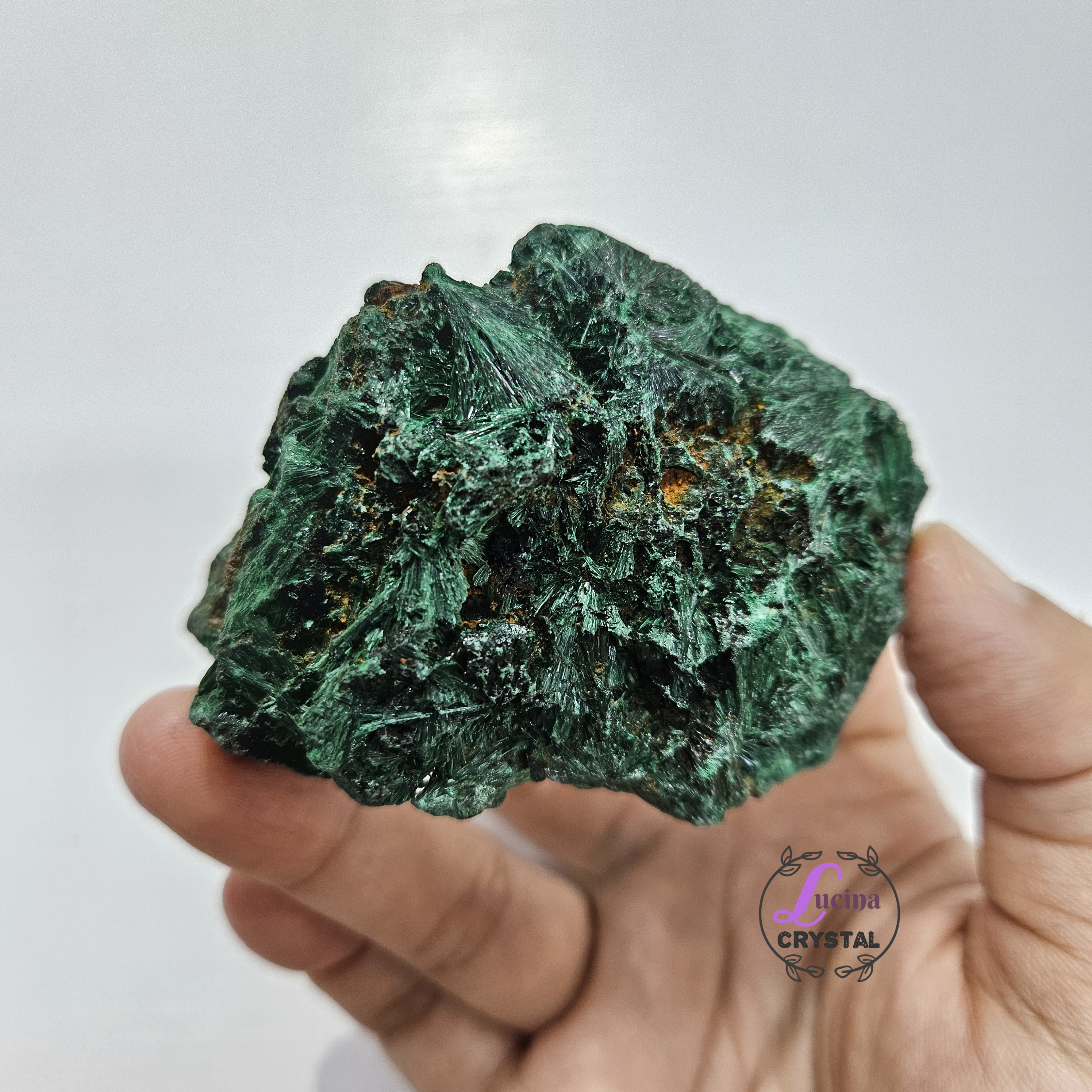 (Co#LC8550) 孔雀石原礦石/Malachite Raw Stone