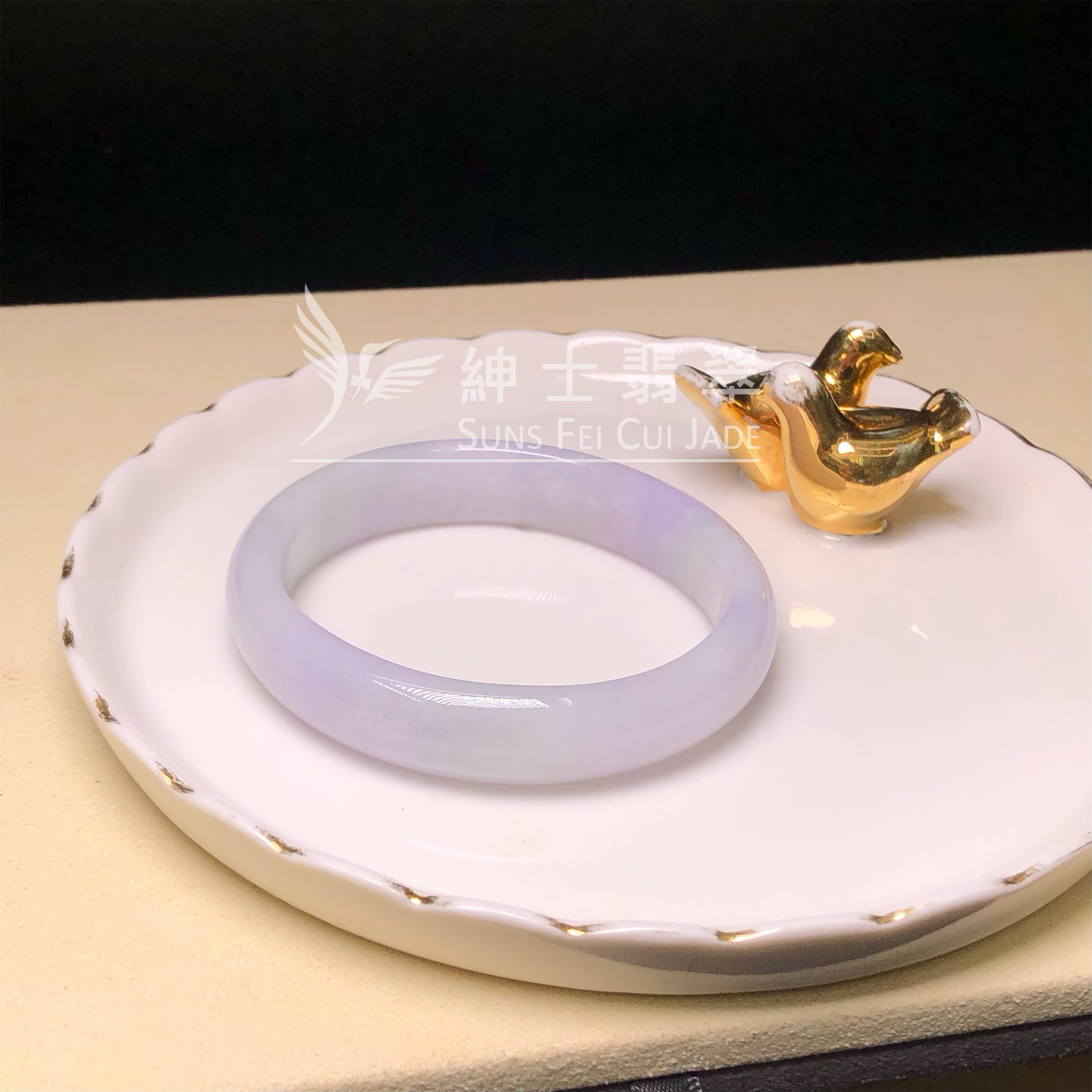 C06321 紫羅蘭貴妃鐲53.5mm