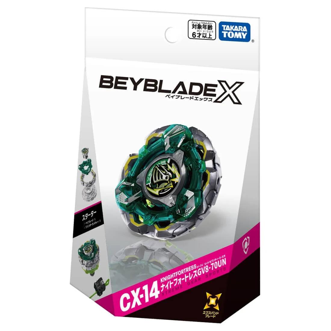 TakaraTomy - BBX-STA BeybladeX Starter CX-14 STARTER Kn 