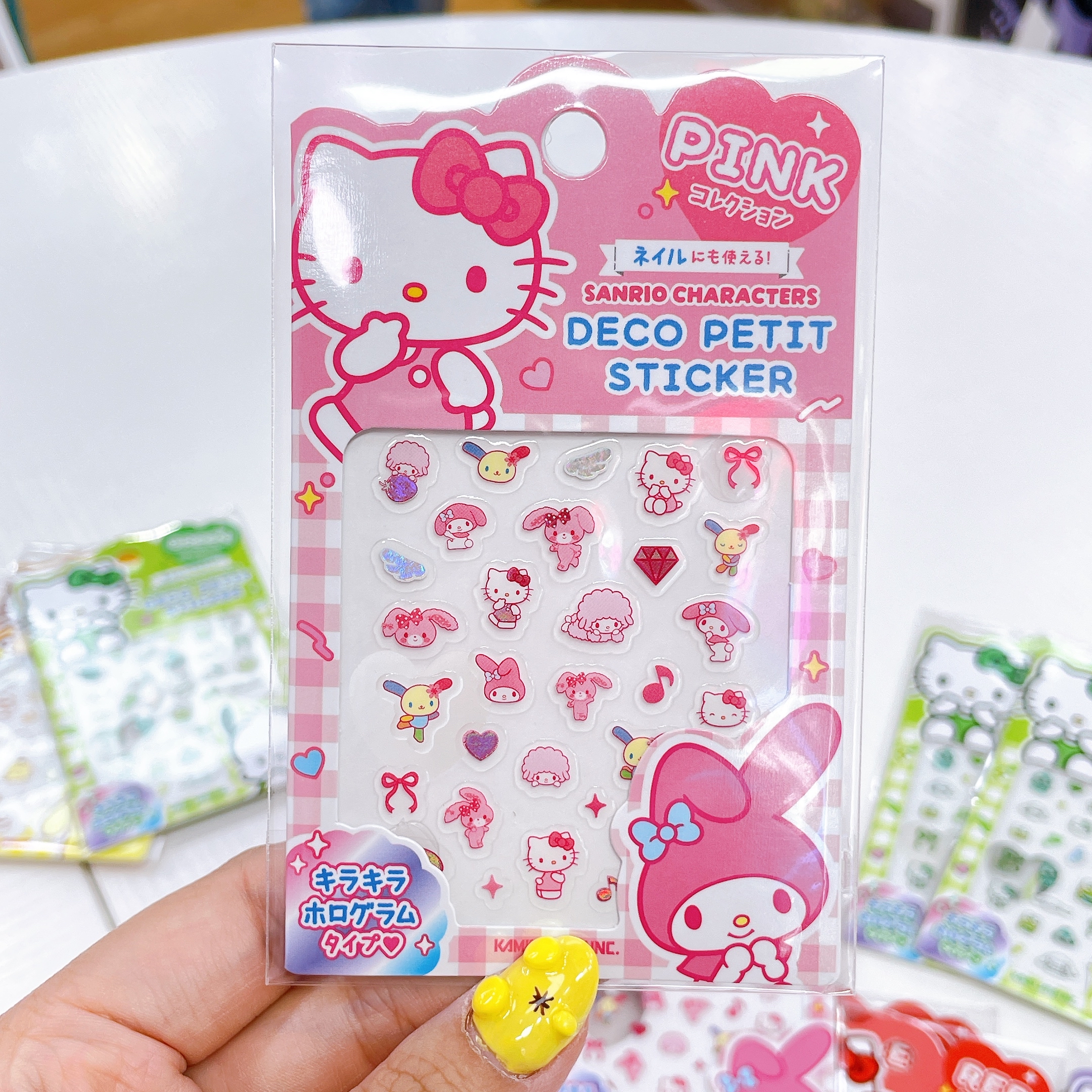 日本直送新款 Hello Kitty Sanrio 指甲貼紙