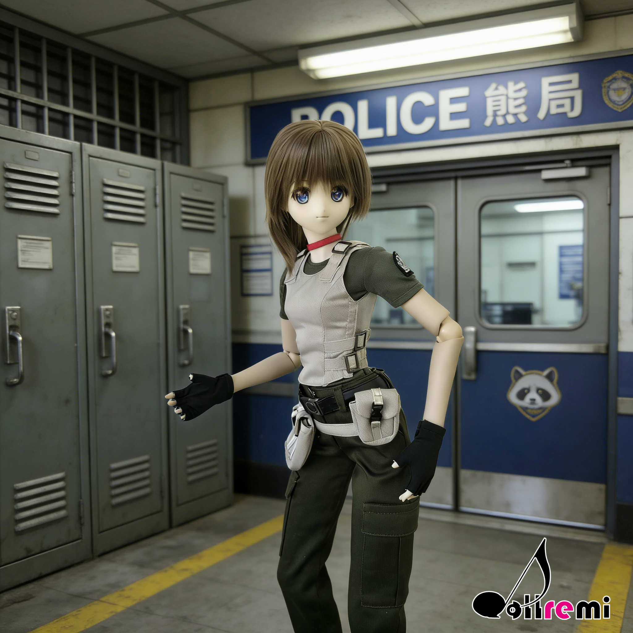 【dollremi】(DD0920) COS Resident Evil : Biohazard - Rebecca Chamber 生化危機 - 瑞貝卡·查姆博斯 Standard S.T.A.R.S.2002 costume