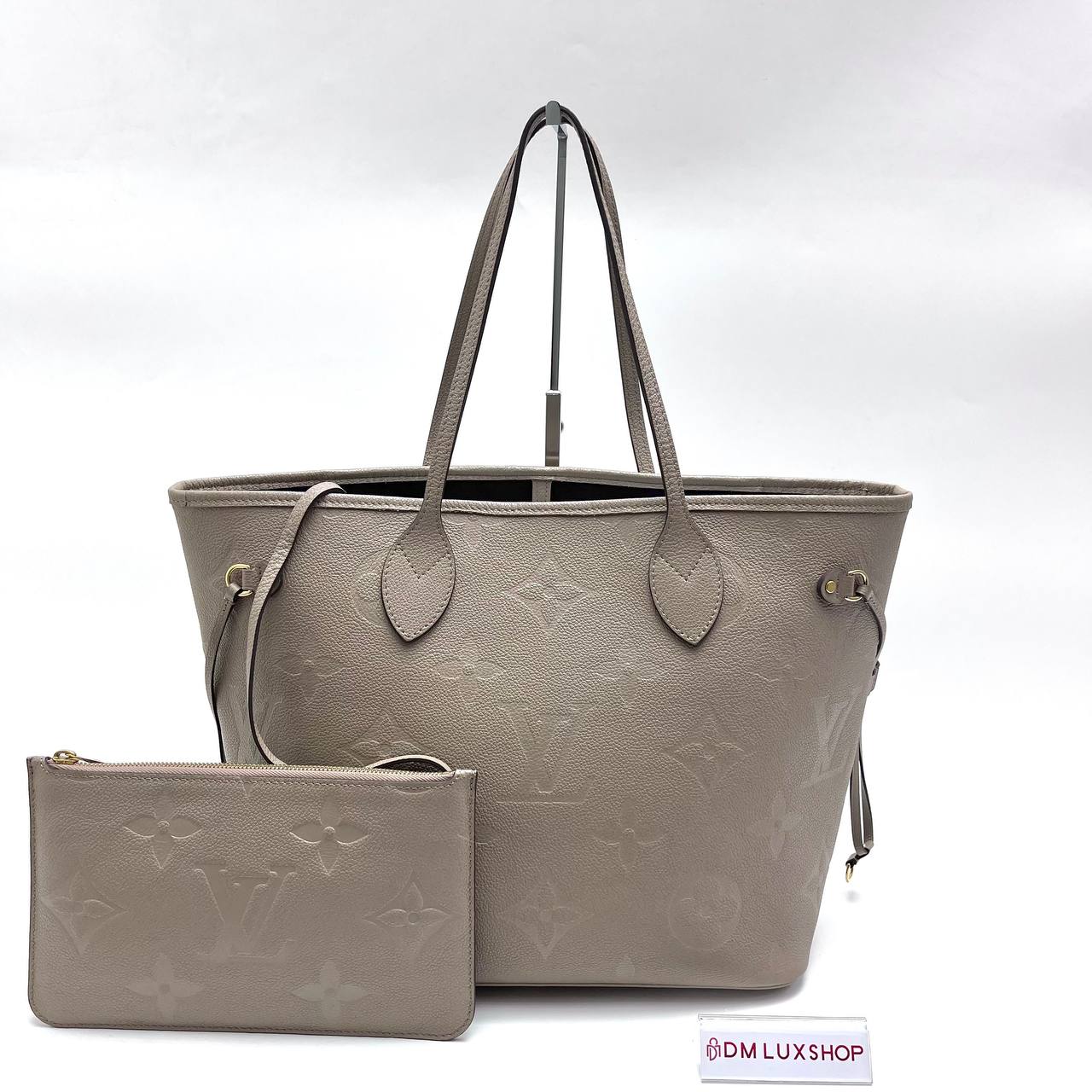 LV Empreinte Leather Neverfull MM GHW