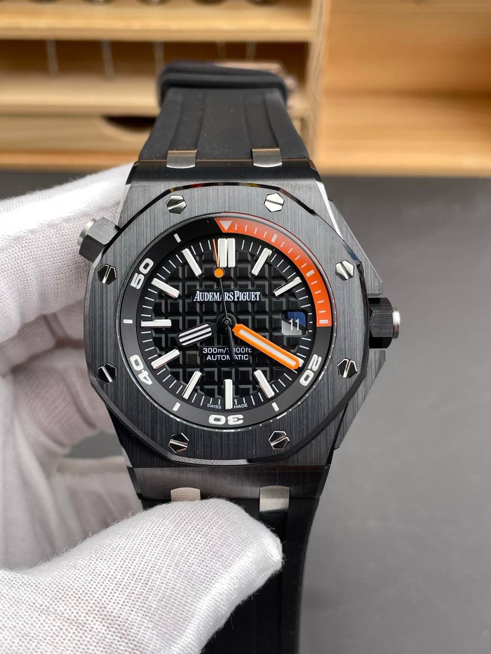 🚀爱彼皇家橡树15707 黑陶瓷/42mm/9015机💯