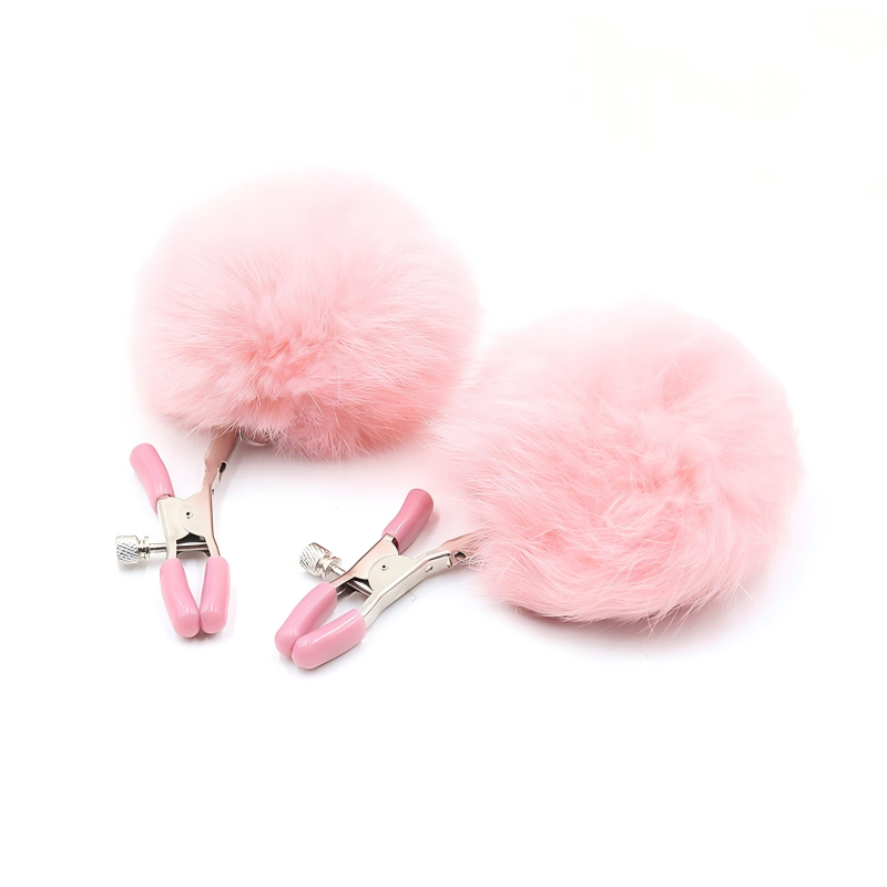 乳夹铃铛羽毛球女用sm束缚道具夫妻另类成年人情趣品性爱玩具