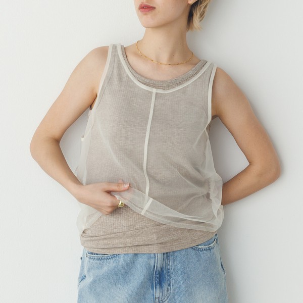 可拆式網紗背心【JT032】