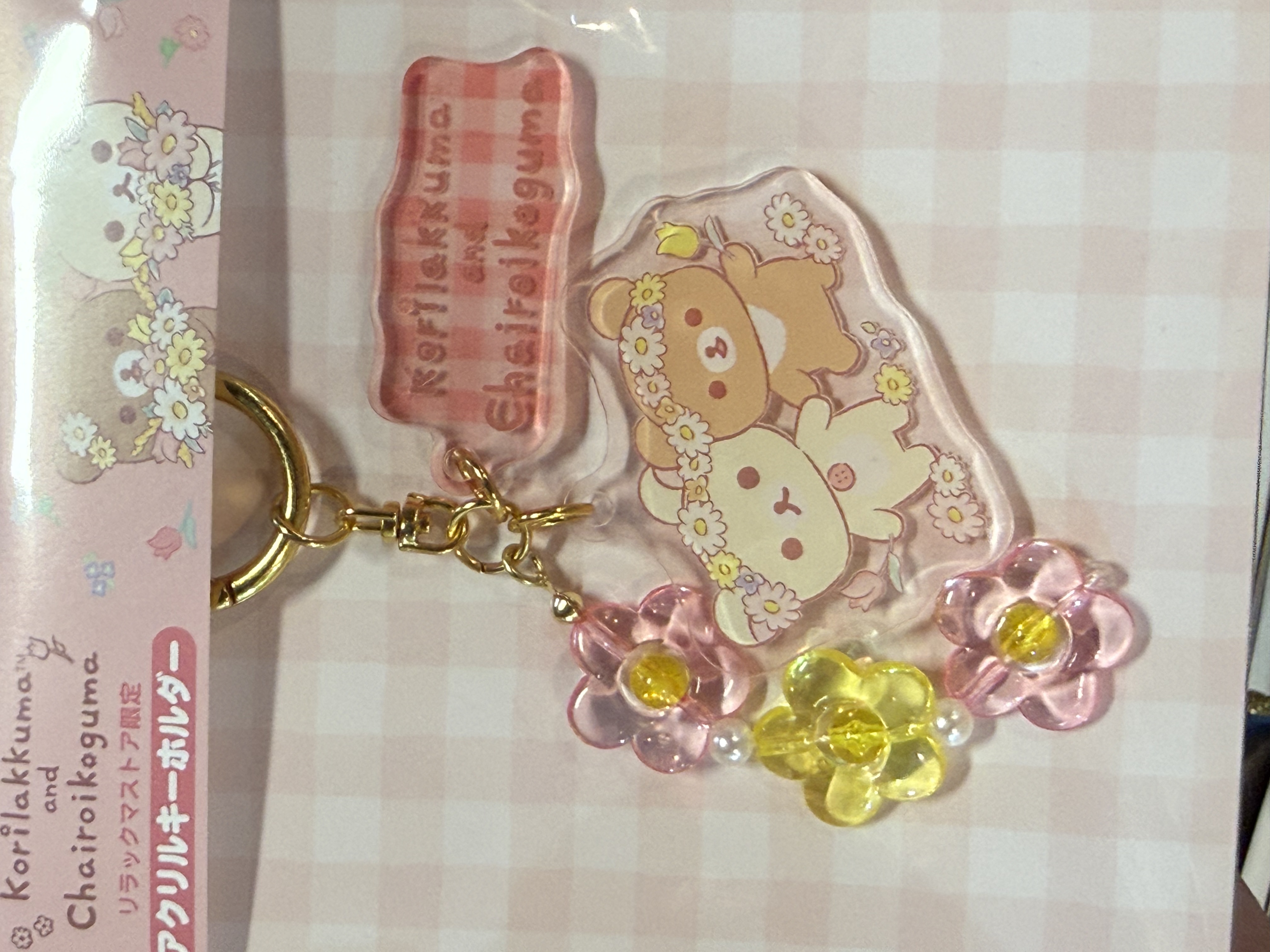 《現貨》全新日本有樂町pop up店限定 花花造型匙扣