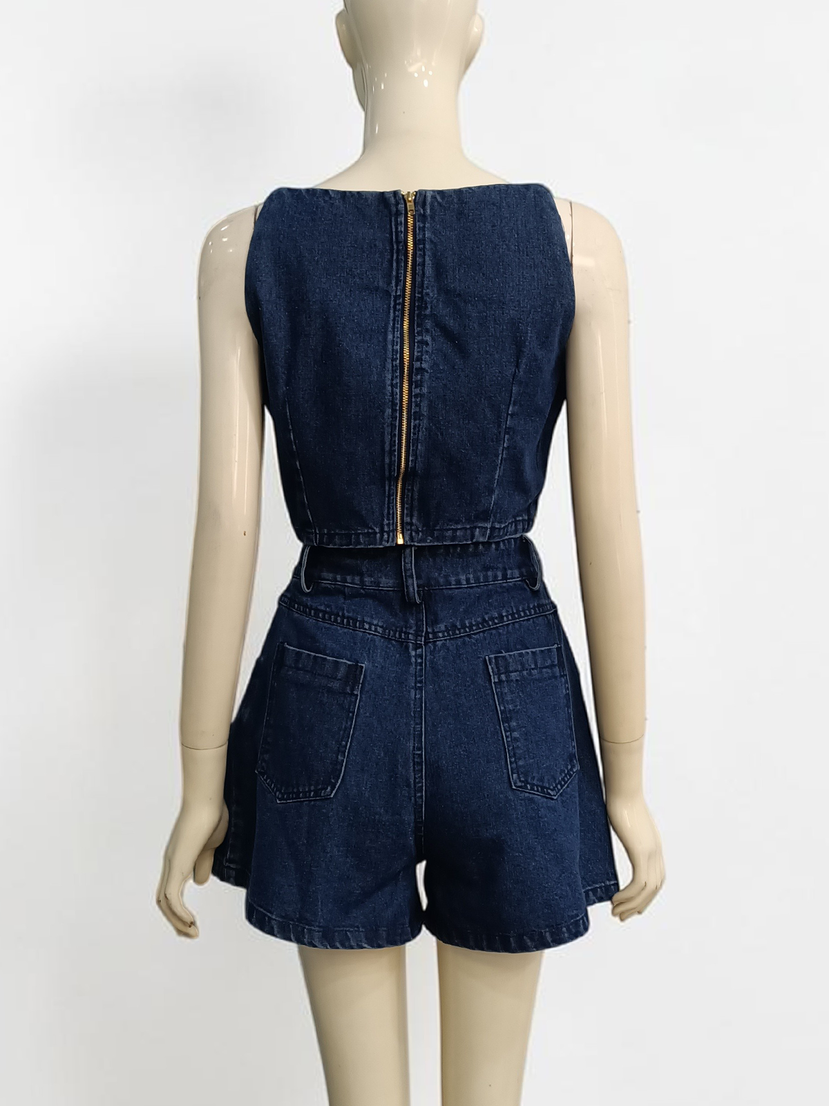 Vintage Denim Two Piece Set M170